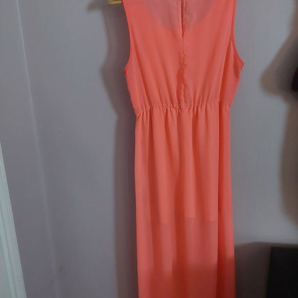 Bluenotes hot pink or coral size large dress - Picture 4 of 6